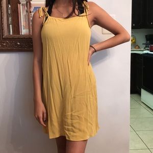 Yellow dress